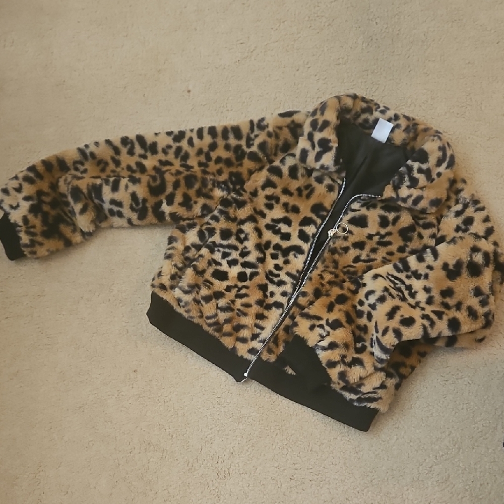 No Boundaries Faux Fur Jacket